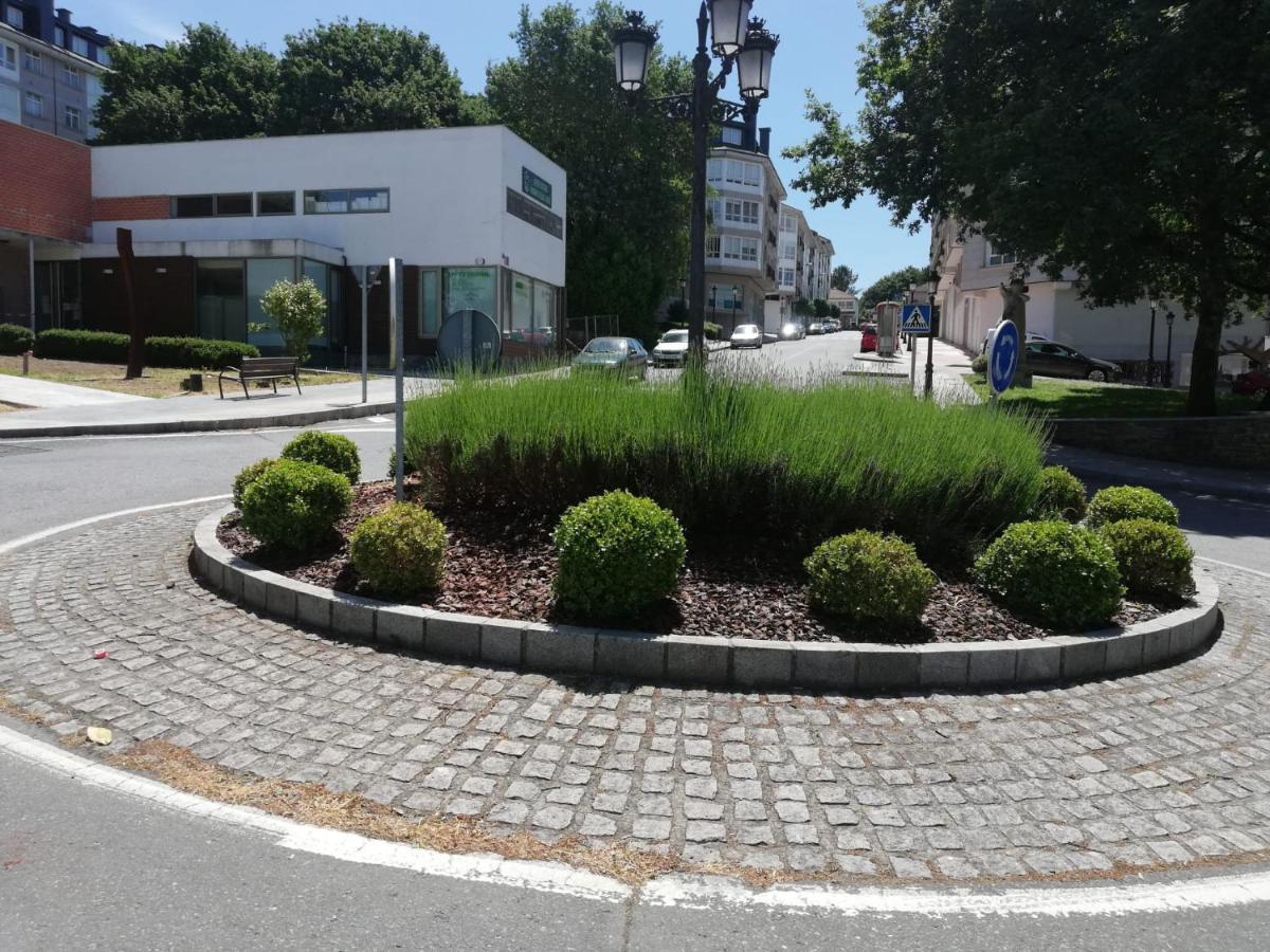 Alojamiento Camino Real Sigueiro Bagian luar foto